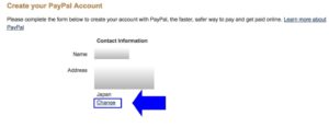 Paypal登録方法3